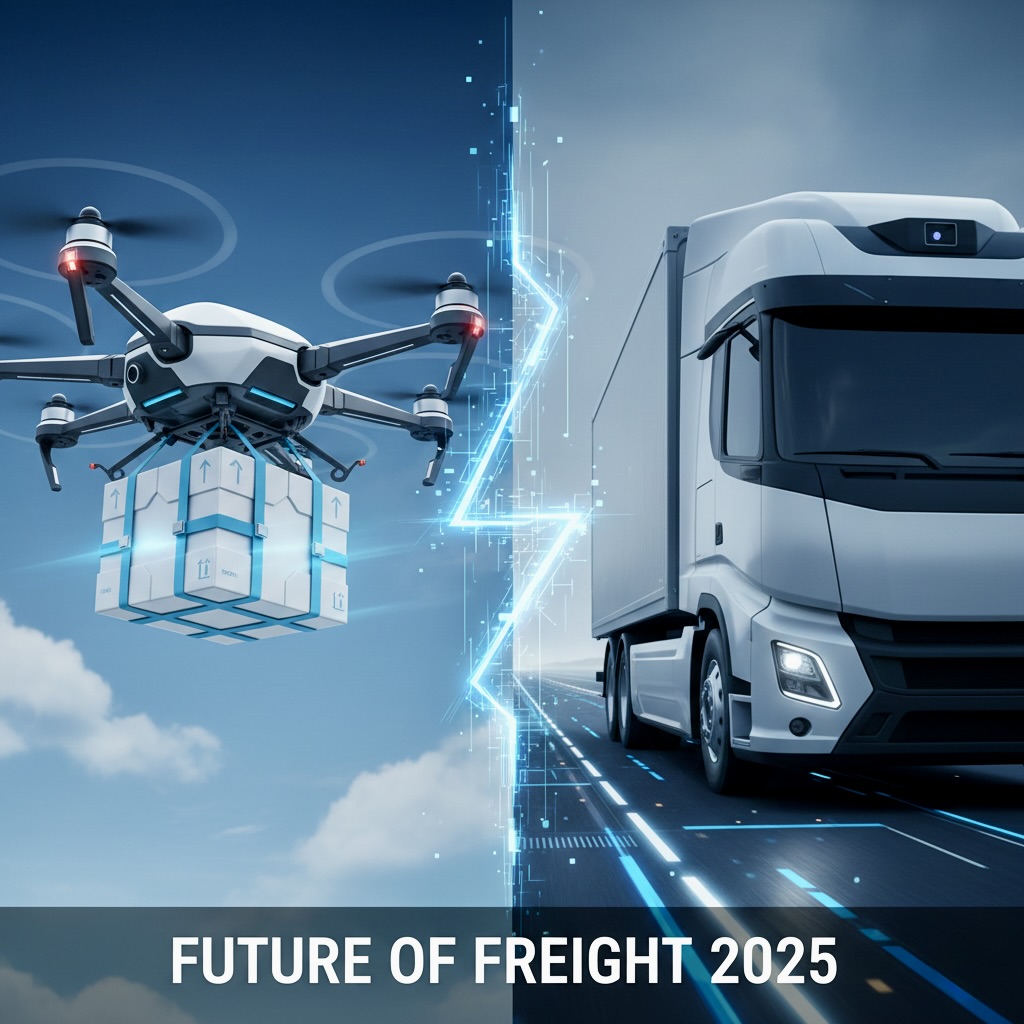 Drones, Autonomous Vehicles, and the Future of Freight Delivery in 2025